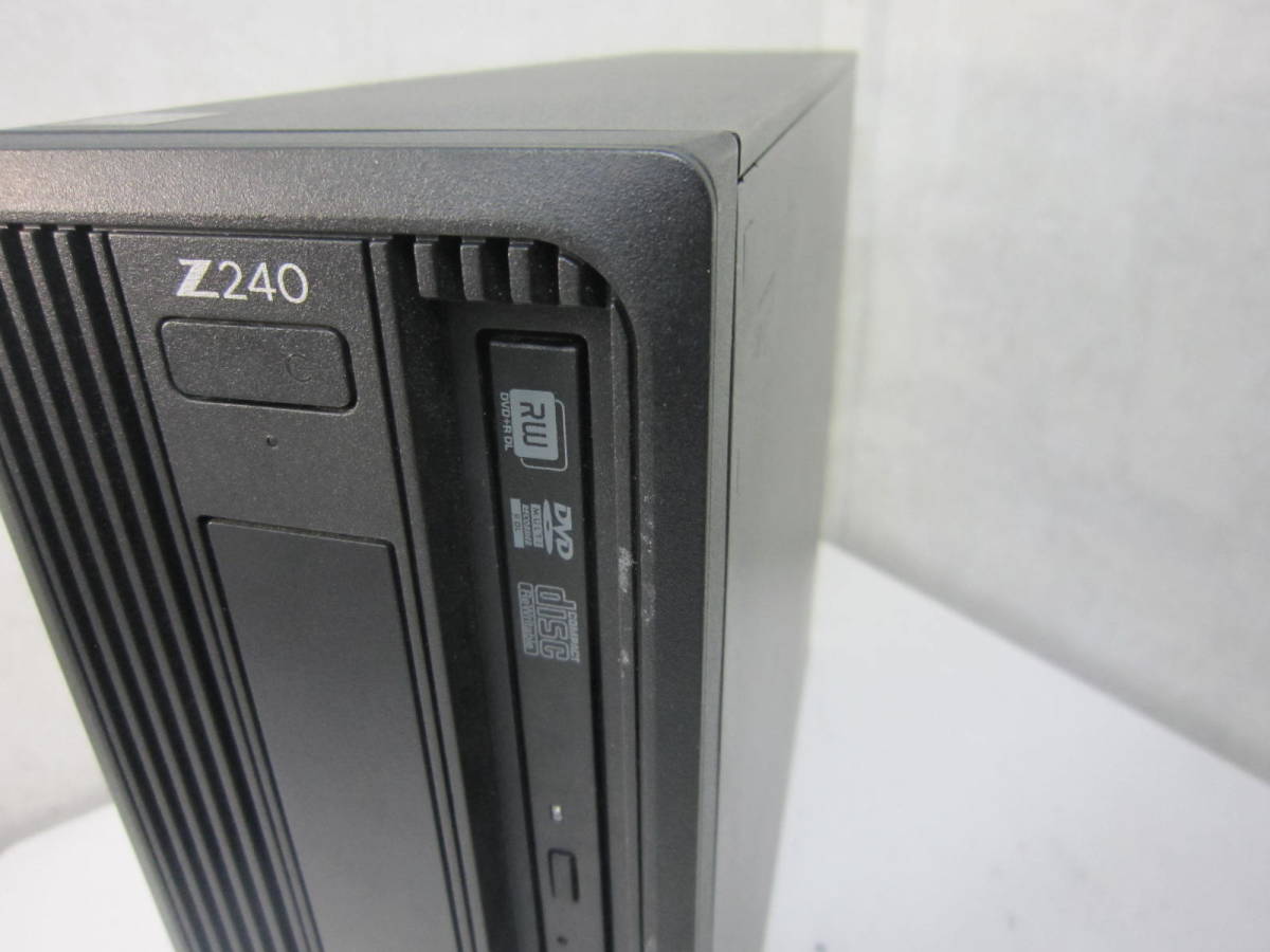 1897★★HP Z240 SFF WorkStation　Xeon E3-1225 V5 HDD/無メモリ/4GB グラフィックボード搭載　BIOS確認_画像4
