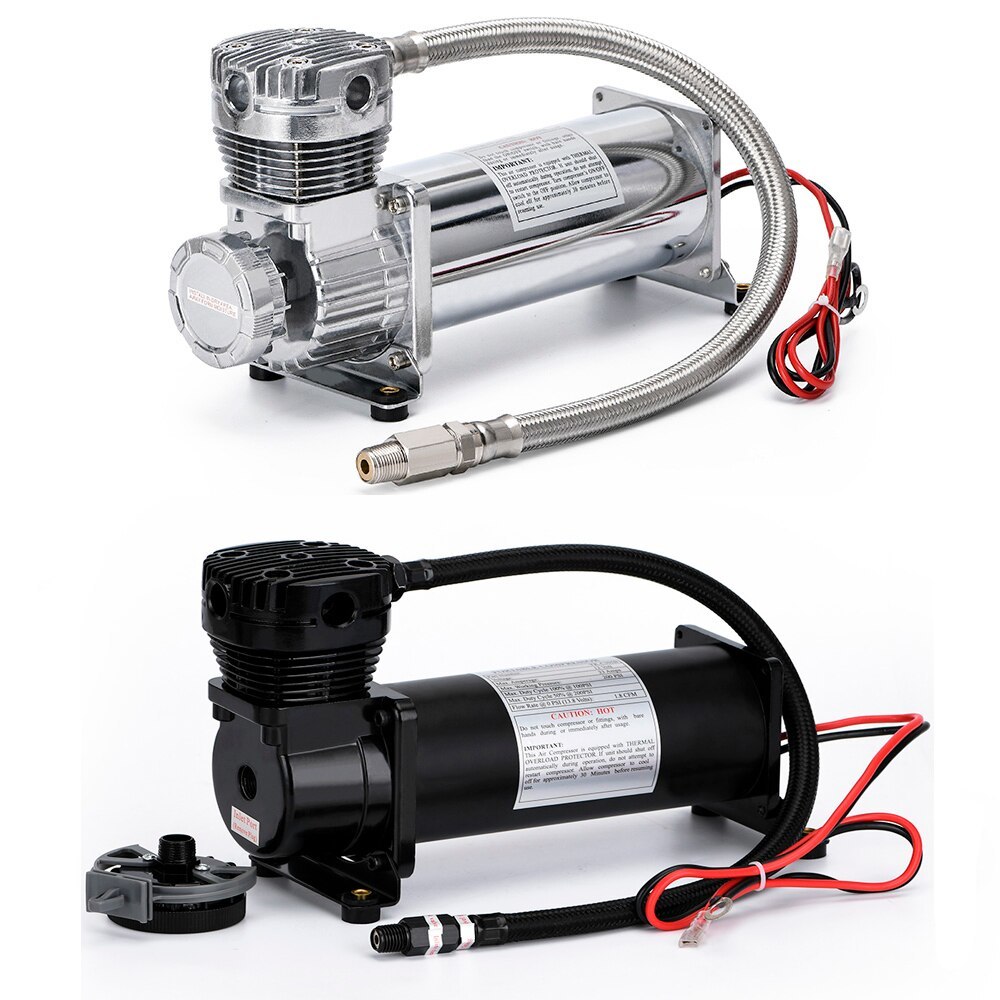 汎用品DC 12V 480C MAXPOWER 200 PSI出口 3/8 また 1/4 車空気サスペンションコンプレッサー/ポンプPQY-VAC01_画像2