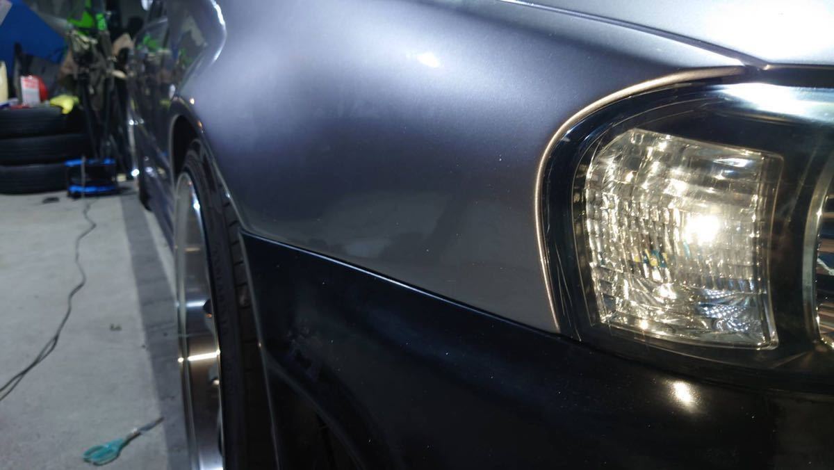 BNR34 Z-TUNE風フロントフェンダー ER34 R34 GTR Zチューン Nismo