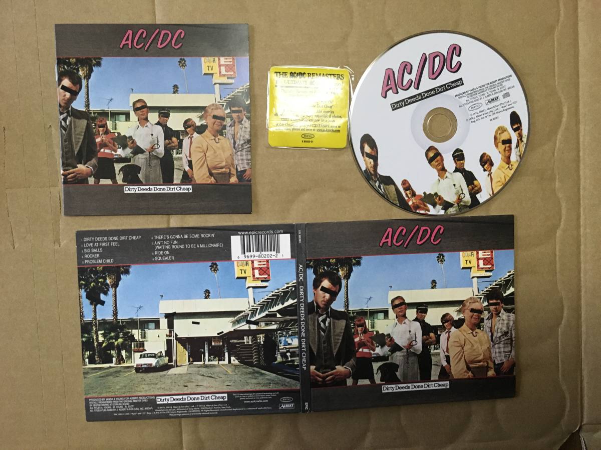 AC?DC DIRTY DEEDS DONE DIRT CHEAP CD