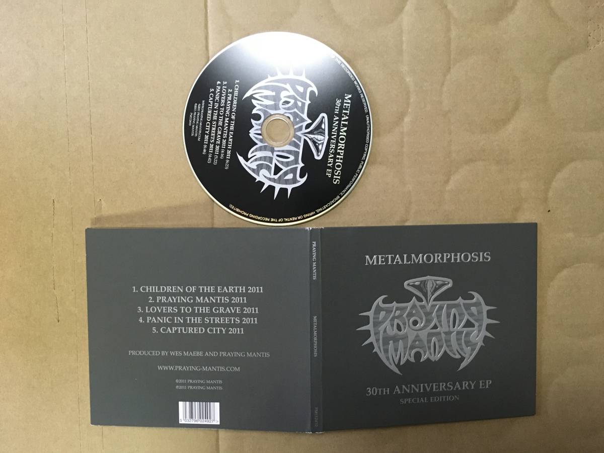 PRAYING MANTIS METALMORPHOSIS|PayPayフリマ Praying Mantis – Metalmorphosis 30th〜