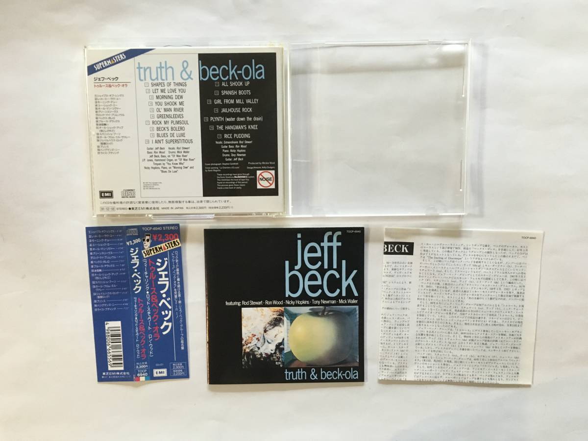 JEFF BECK TRUTH & BECK-OLA