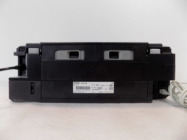 動作品 EPSON/エプソン colorio/カラリオ (EP-807AB) インクジェットプリンタ 複合機 スキャナー 2014年_画像6