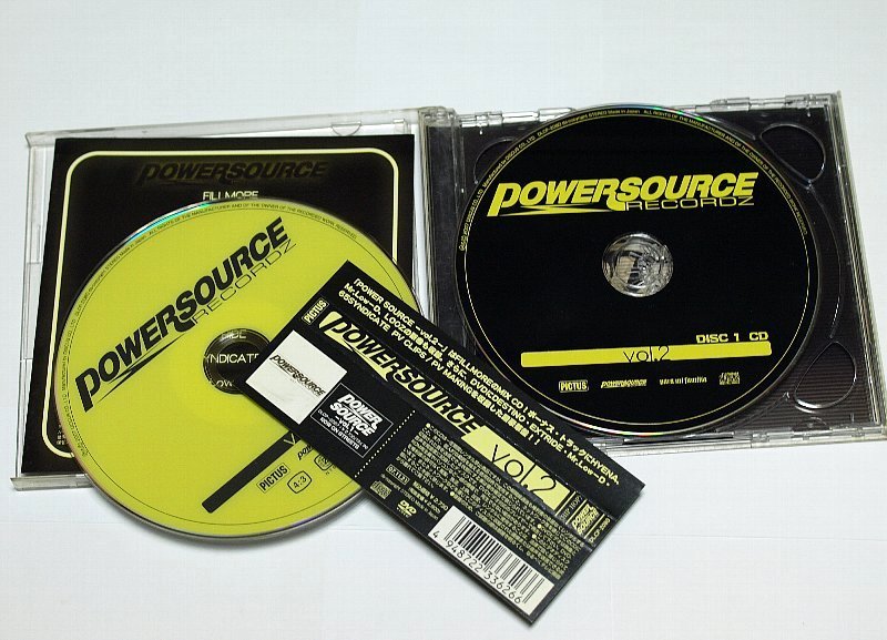 DJ FILLMORE / POWER SOURCE vol.2 CD+DVD - HYENA, Mr.Low-D, Looz, Destino, Extride, 65Syndicate, Kayzabro(DS455), El Latino_画像2