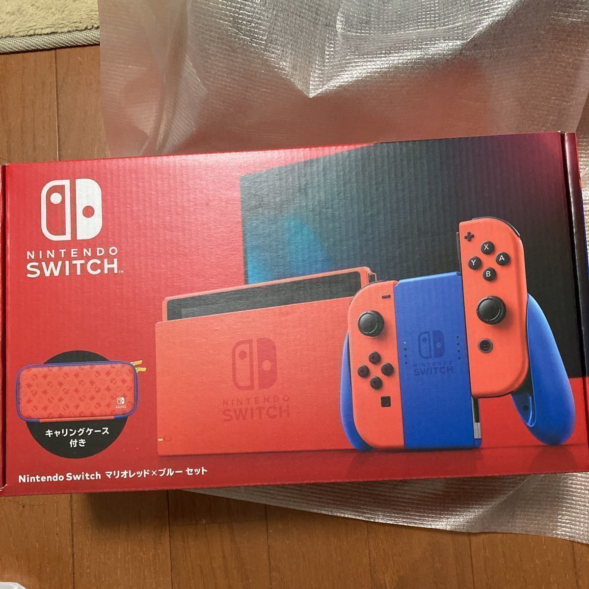【新品・未使用】Nintendo Switch マリオレッド×ブルー セット ニンテンドースイッチ マリオレッド