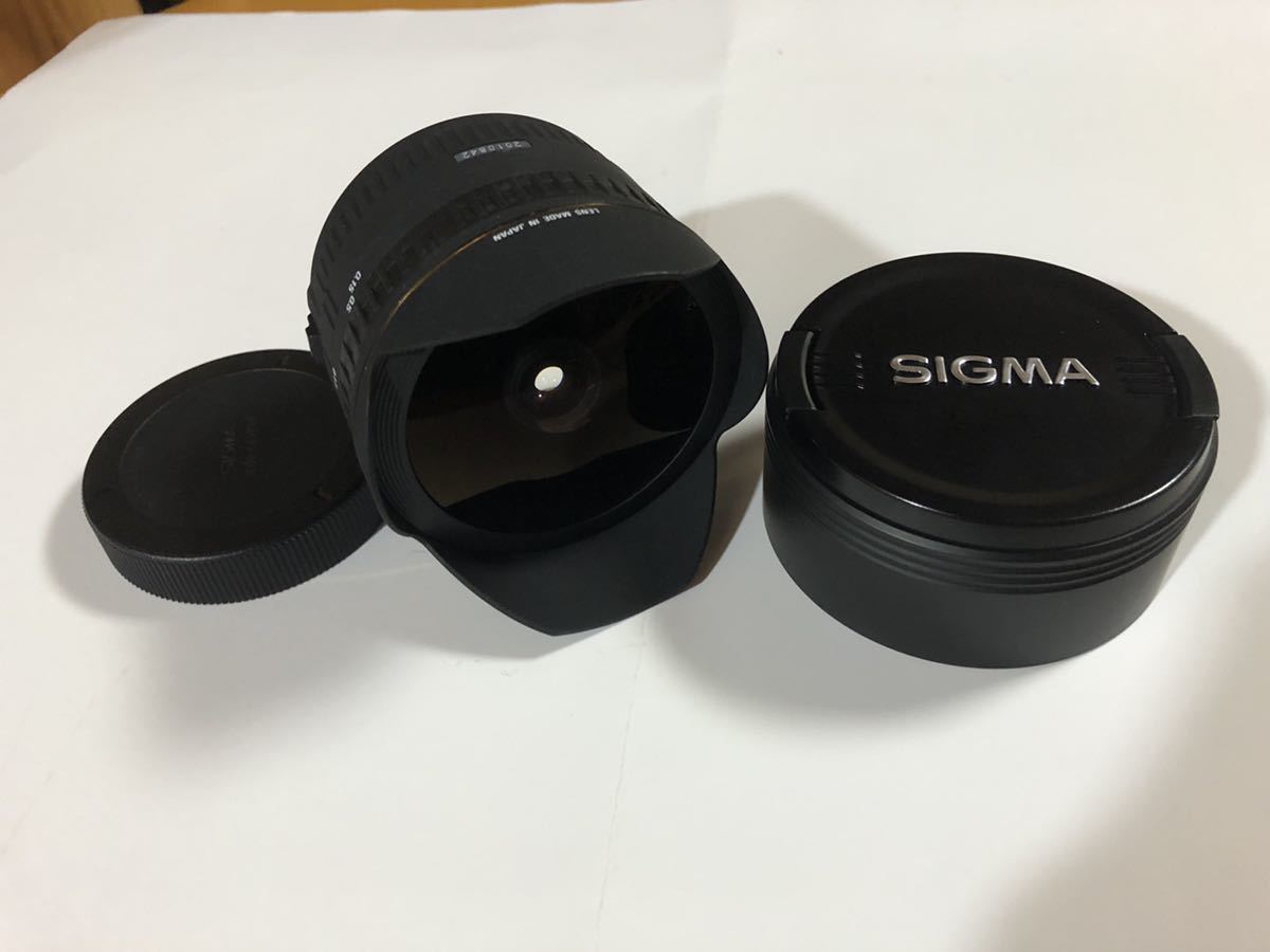 使用少 美品 シグマ SIGMA AF EX 15mm F2.8 FISHEYE DIAGONAL 元箱他