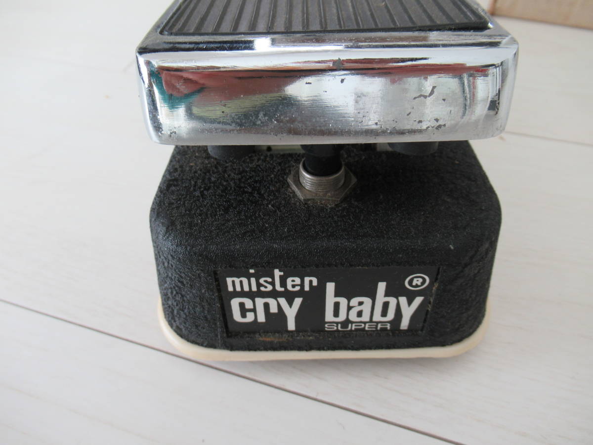 JEN Mister.Crybaby(1980年代製）。ほぼデッドストック。ケース、ボロボロの元箱、取説付き。レア！_画像1