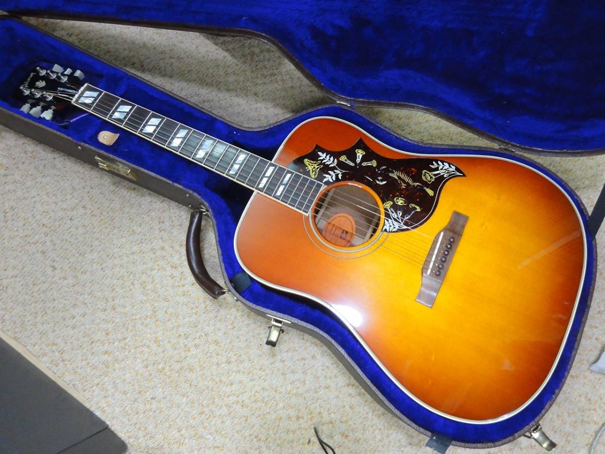 GIBSON ギブソン 1996年製 ハミングバード アコースティックギター Yahoo!オークション - 1996 Gibson ハミングバード humming bird