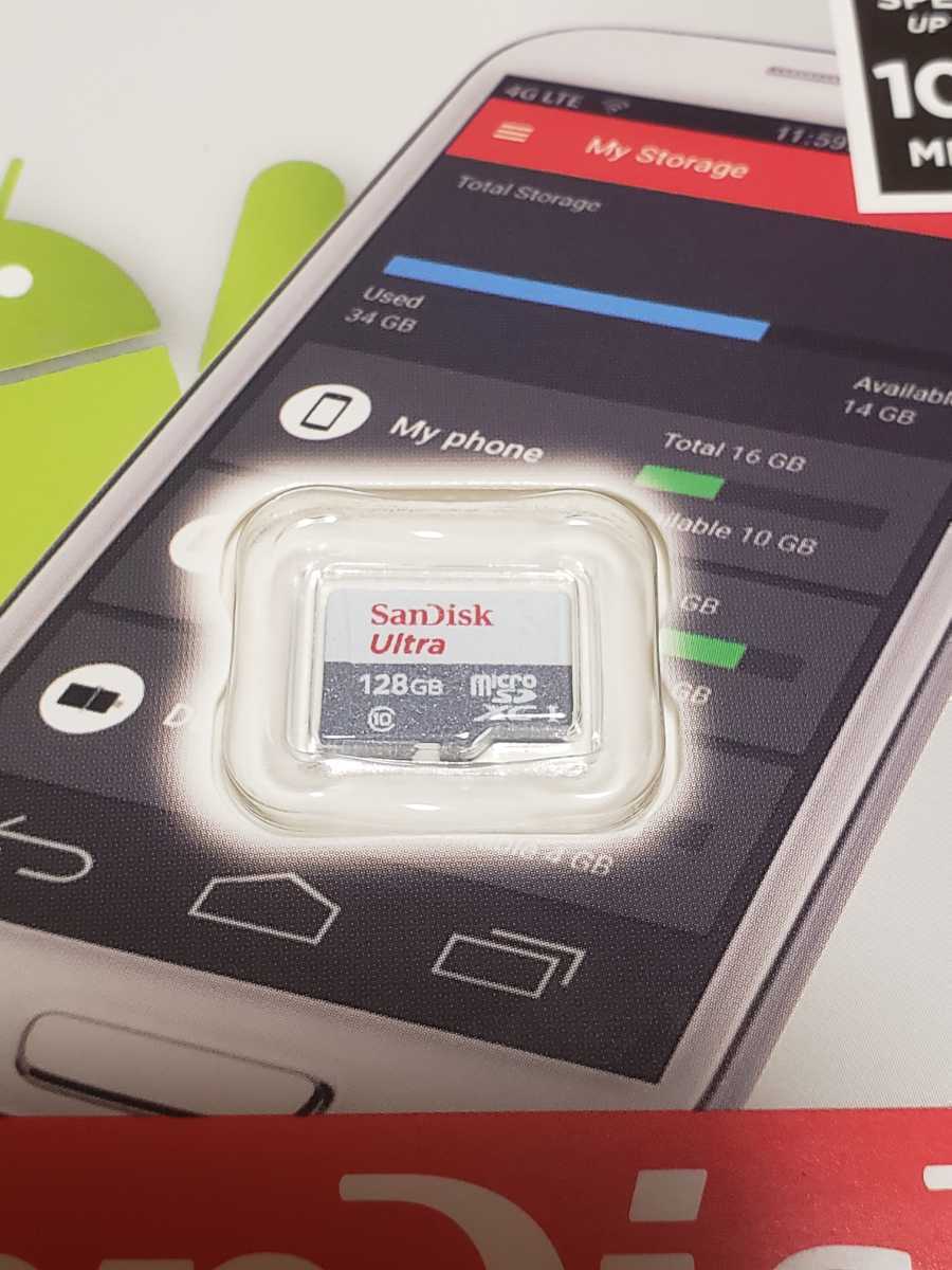 PayPayフリマ｜100M高速版 switch適用 サンディスク マイクロSDカード 128GB SanDisk