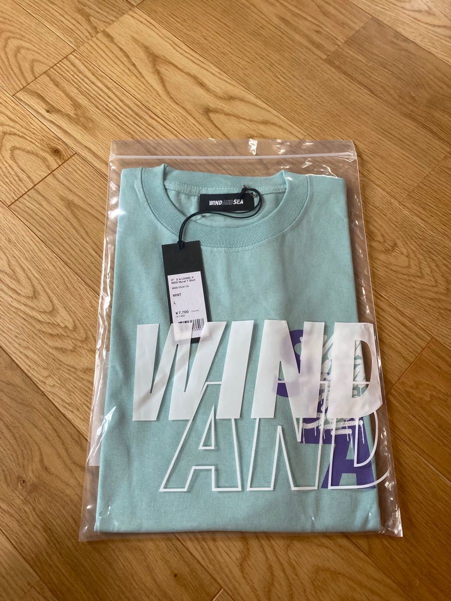 WIND AND SEA X IT'S A LIVING Tシャツ