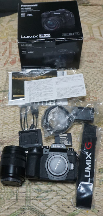 Panasonic、DC-G99H、LUMIXG99-