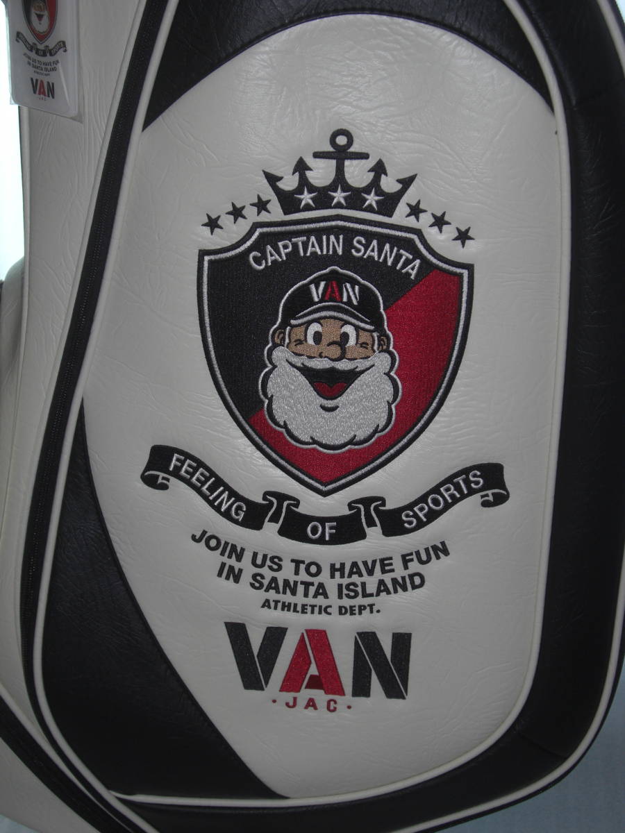 30□VAN JAC キャプテンサンタ コラボ キャディバッグ 限定 30□VAN JAC キャプテンサンタ コラボ キャディバッグ 限定