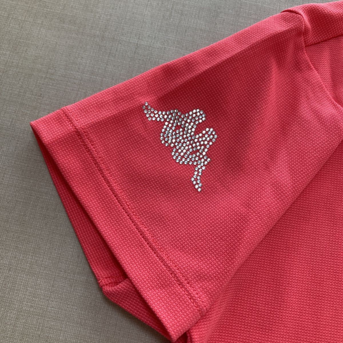 新品・未使用　Kappa ゴルフ　半袖ポロシャツ　◆ S ◆ KG522SS61 ピンク カッパ_画像5