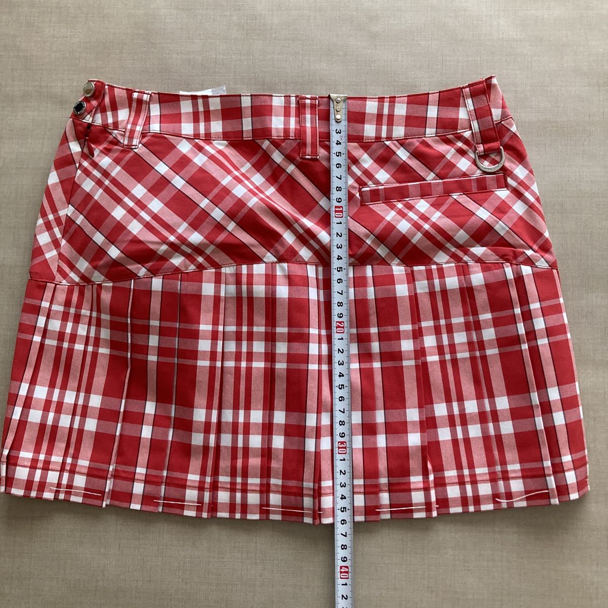 新品・未使用　Kappa ゴルフ　インナー付スカート ◆ 9 ◆ KG22SK63 レッド カッパ