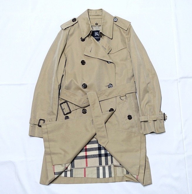 良品 BURBERRY LONDON バーバリー ロンドン チェックライナー付