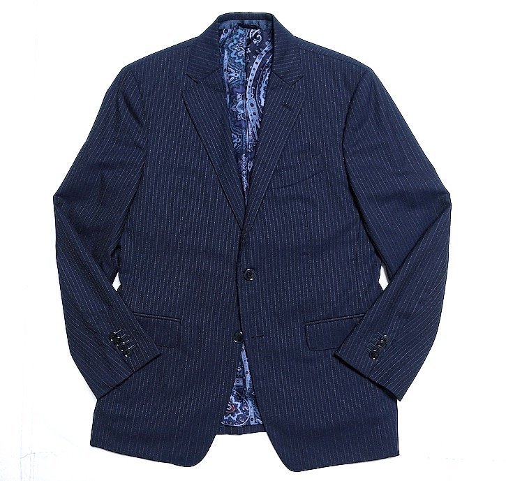 15SS 定価35万 美品 ETRO エトロ SARTORIA UOMO DAL 1968 ペイズリー柄