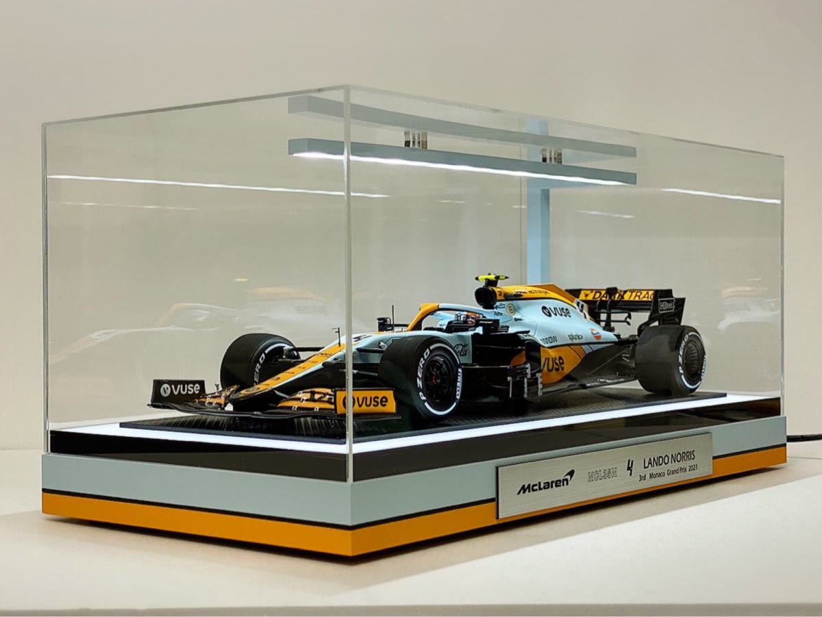 めしてあり ヤフオク! - 1/18スパーク マクラーレンMCL35M モナコGP