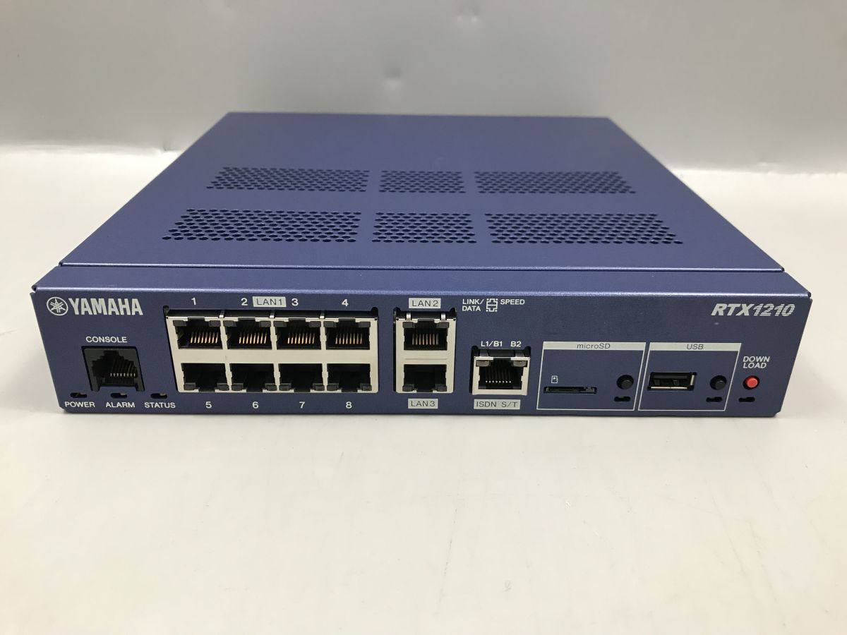 YAMAHA ギガアクセス VPN ルーター RTX1210 動作確認・初期化済み www