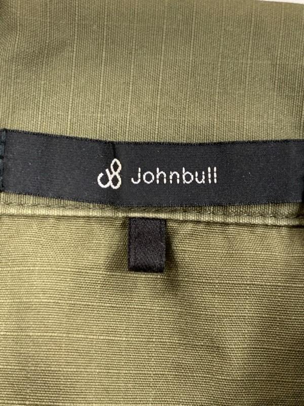 Johnbull/ジョンブル/ペンキペイントダメージ加工ミリタリーシャツ/オリーブ/半袖シャツ/Mサイズの画像6