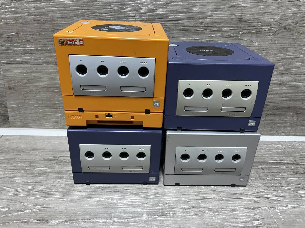 ☆ GC ☆ ゲームキューブ ゲームボーイプレイヤー オレンジ 他 4台