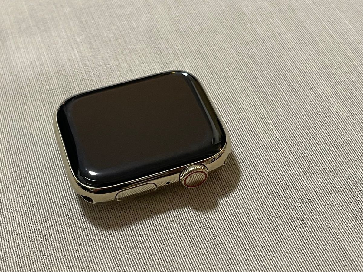 美品 Apple Watch Series 6 GPS+Cellular 44mm M0GV3J/A ゴールド 他社