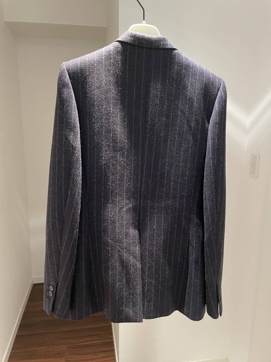 BALMAIN HOMME バルマン オム 初期 ウール カシミア テーラード ジャケット スーツ ブレザー パンツ セット クリストフ デカルナン_画像3