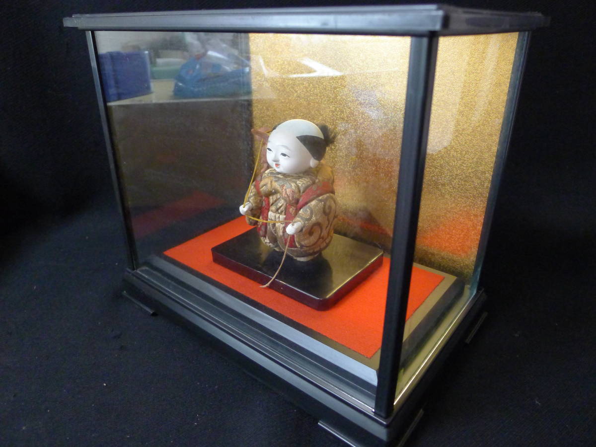 ff352*. earth toy Japanese doll era doll old wood grain included doll . turning author unknown /80