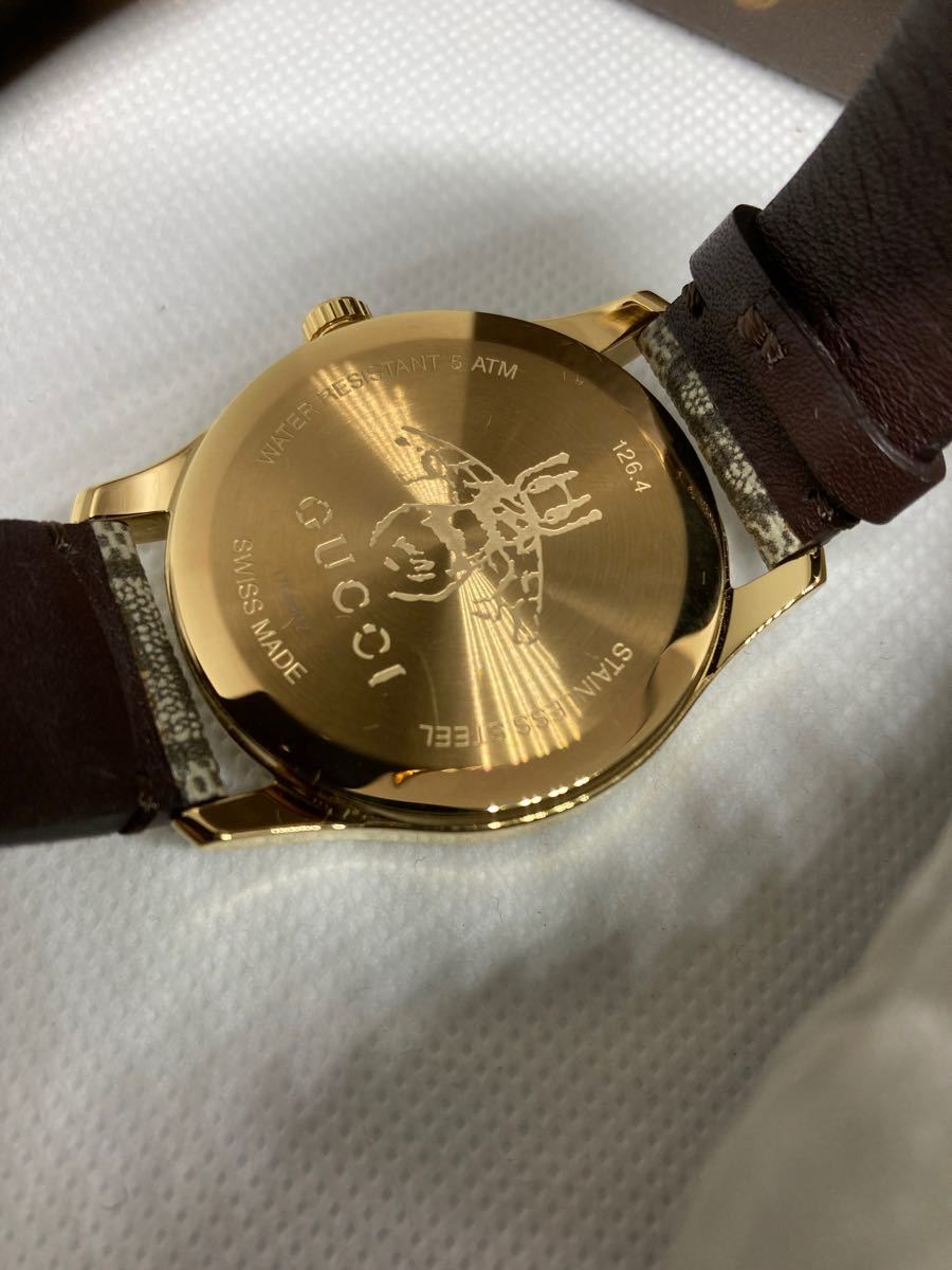 GUCCI G-timeless ミディアムウォッチ YA1264068A bee 蜂 タイムレス