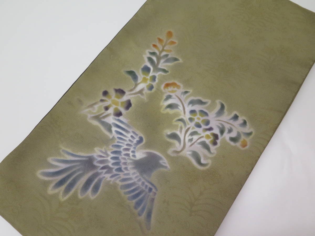 夾纈染 内田陽一郎 内田明司 全通柄袋帯 | sweatreno.com
