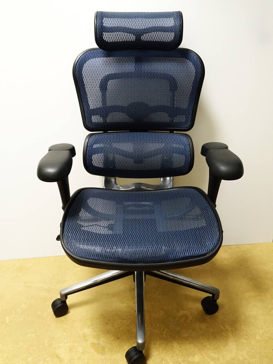 エルゴヒューマン オフィスチェア Ergohuman ヘッドレスト付き エルゴヒューマン オフィスチェア Ergohuman ヘッドレスト付き