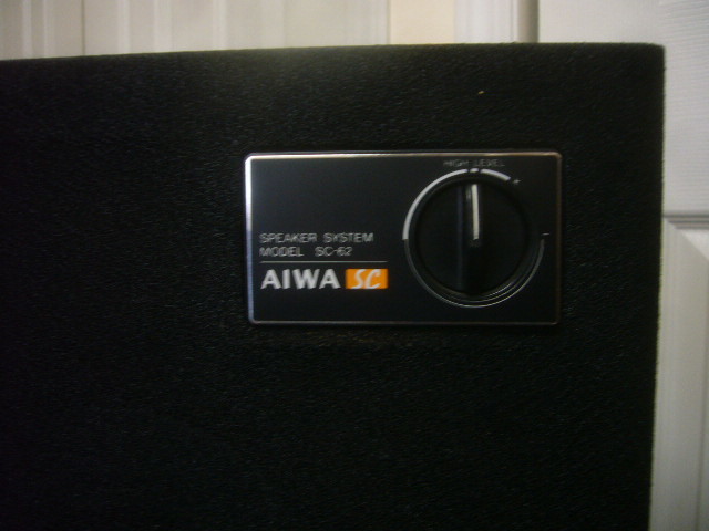 AIWA　　スピーカー　　SC-62 　 20㎝　　　動作品　２個　　　引取り可（旭川市）_画像6