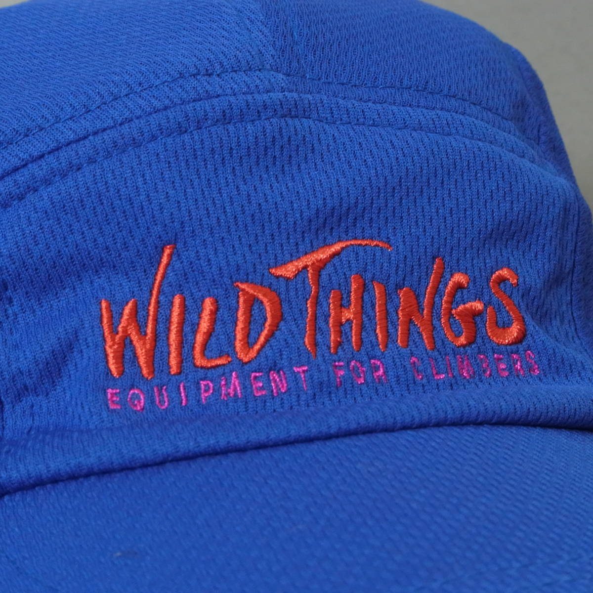 美品 / Wild Things Headsweats Mesh Cap / Blue / ワイルドシングス キャップ 帽子 アウトドア キャンプ 登山 ランニング _画像5
