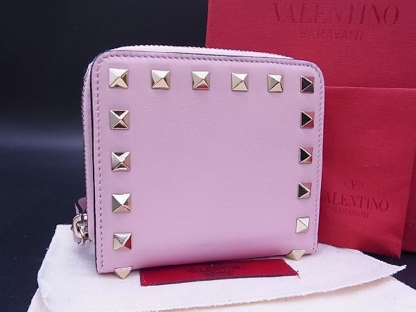 VALENTINO スタッズ2つ折り財布 | tspea.org