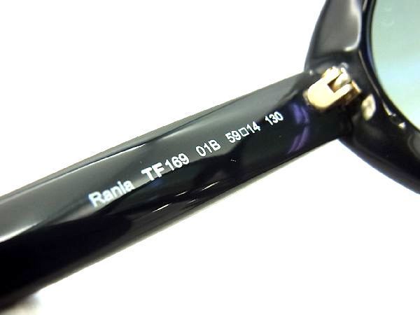 1円 ■極美品■ TOM FORD トムフォード Rania TF169 01B 59□14 130 サングラス メガネ 眼鏡 アイウェア ブラック系 AA2930コk_画像5