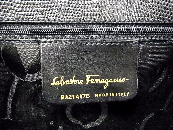 1円 □極美品□ Salvatore Ferragamo フェラガモ BA214178 ヴァラ