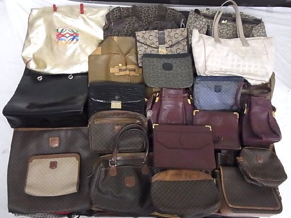 52%割引1円 □美品~□ セリーヌ カルティエ シャネル ロエベ 等 緊急特価 ロエベ セリーヌ セット ハンドバッグ