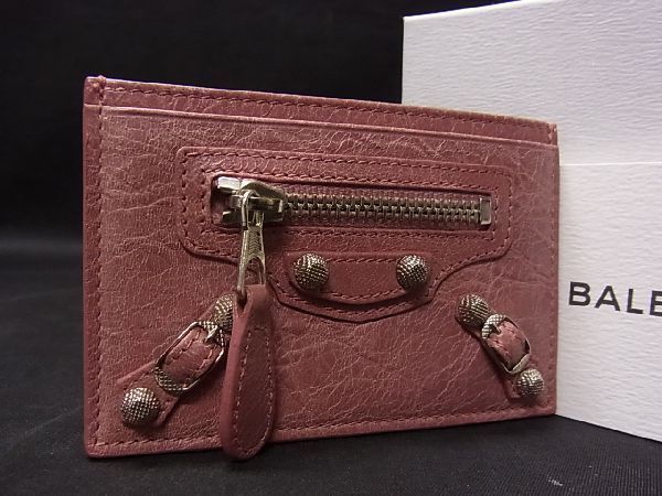 大注目】 Balenciaga バレンシアガ クラシック レザー パスケース