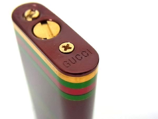 1円 □新品同様□ GUCCI グッチ オールドグッチ ボールペン ライター 2