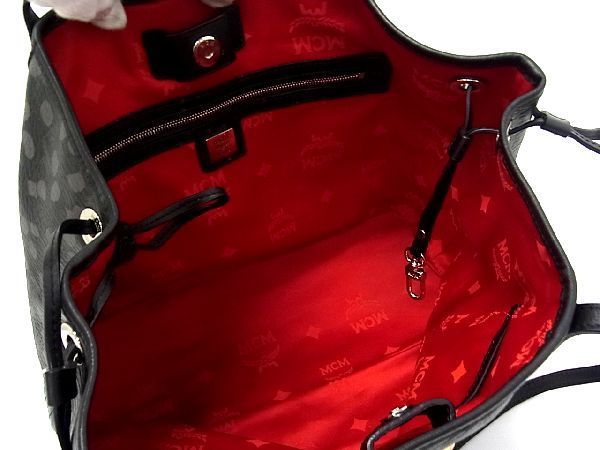 1円 □美品□ MCM エムシーエム レザー トートバッグ ショルダーバッグ