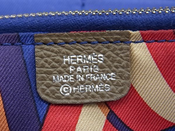 1円 □美品□ HERMES エルメス アザップロング シルクイン ヴォー