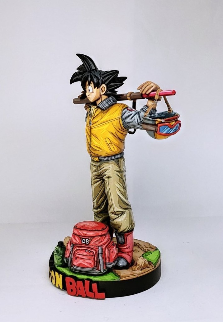 ドラゴンボールZ リペイントフィギュア BWFC 孫悟空 悟空ジャンパー