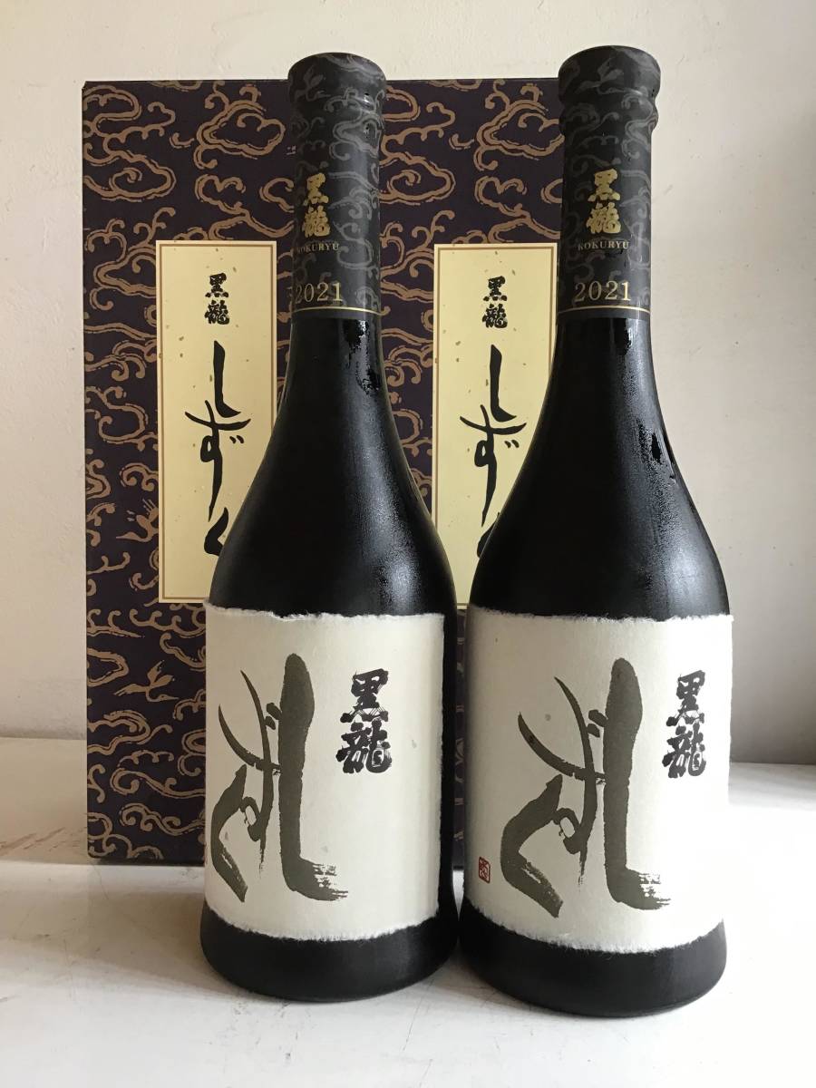 黒龍 しずく 720ml-