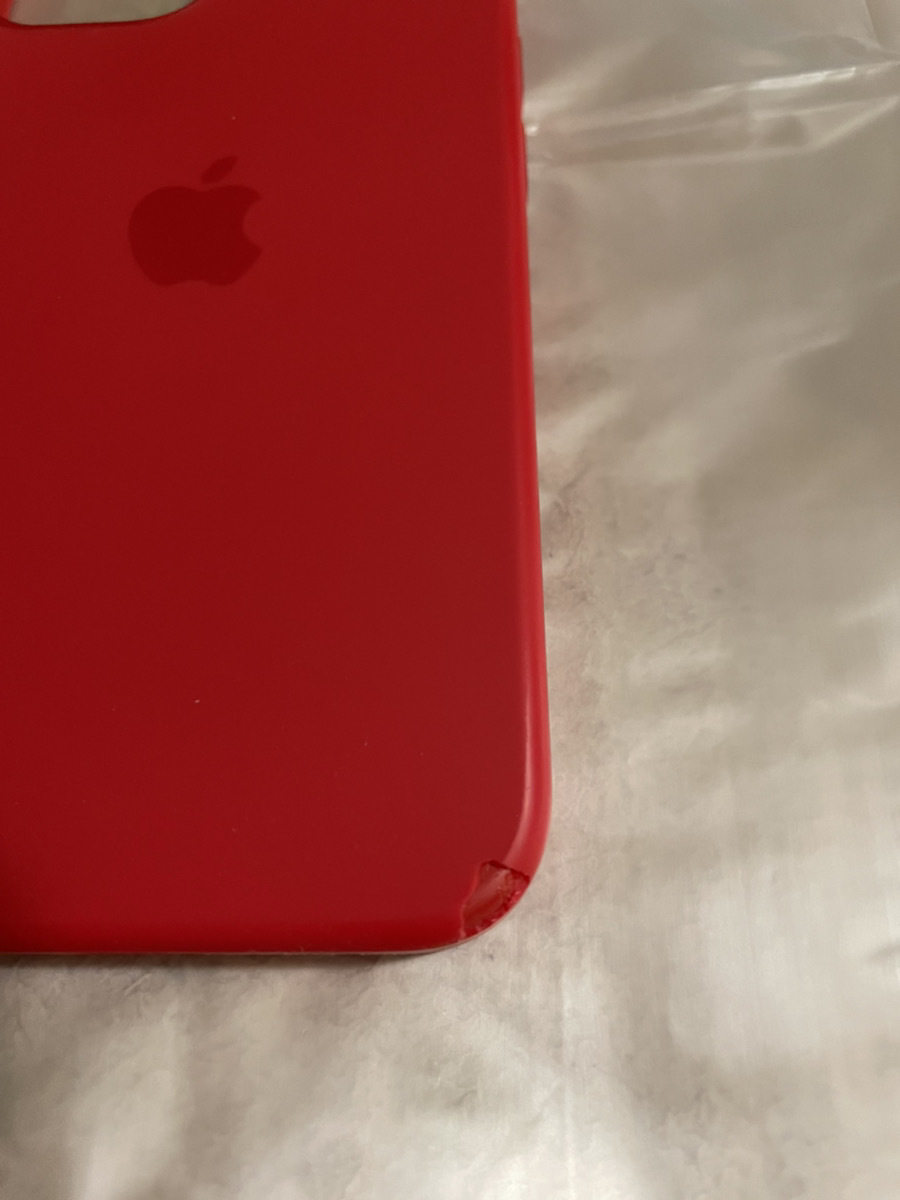Apple MagSafe対応iPhone 12 miniシリコーンケース - (PRODUCT)RED MacBook Nothing ear (1) イヤフォン ヘッドフォン AirPods Watch_画像6