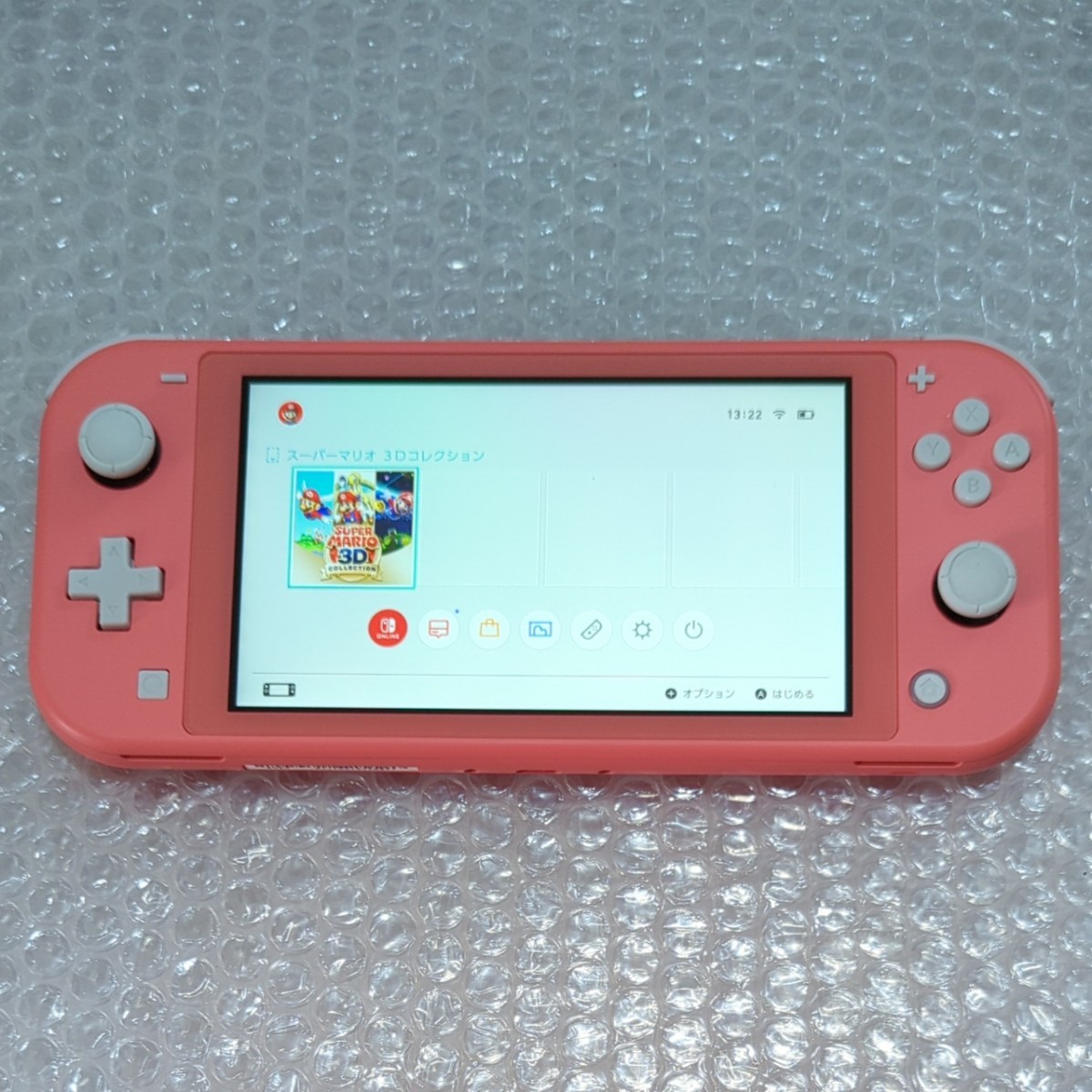【20年製完品】ニンテンドースイッチライト Nintendo Switch Lite コーラル 本体 箱 純正ACアダプター付き
