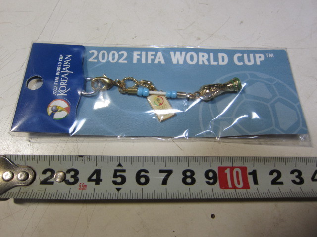 2002FIFA WORLDCUP ワールドカップ　キーストラップ　日本　韓国　合同開催記念品_画像1