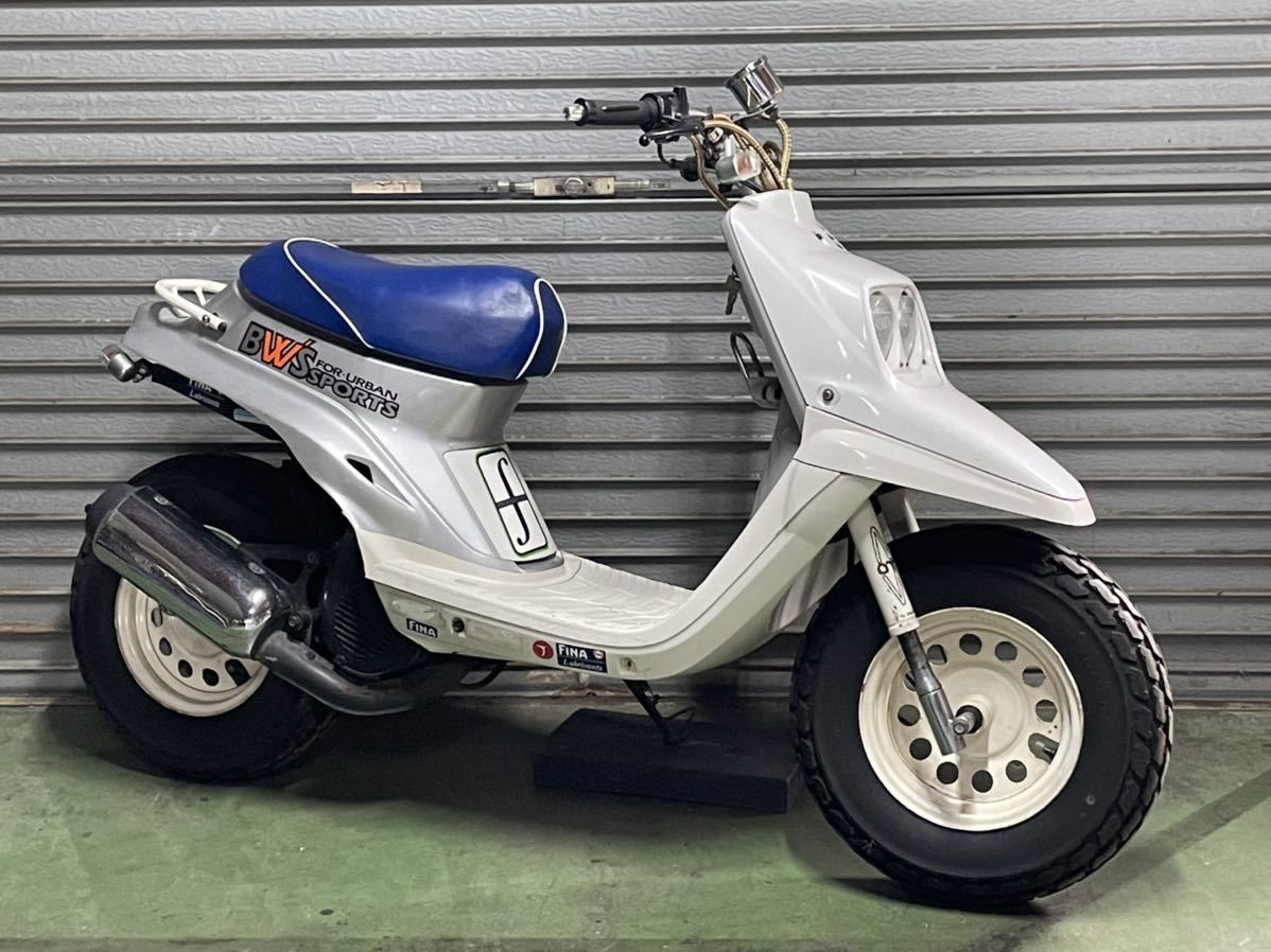 YAMAHA BW'S 3AA 初爆確認済み ヤマハ ビーウィズ バーハン カスタム bws 2スト 2st原付_画像1