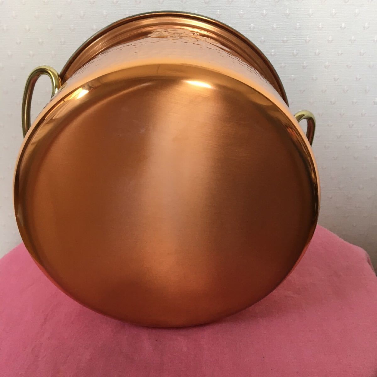 銅鍋 両手鍋 20cm ビクトリーローズ タマハシ 銅製|Yahoo 銅鍋 両手鍋 20cm ビクトリーローズ タマハシ 銅製|Yahoo