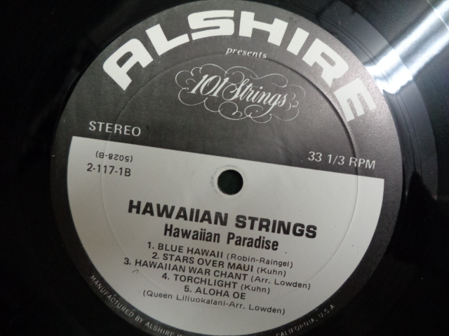 101 STRINGS/HAWAIIAN STRINGS(HAWAIIAN PARADISE/THE ROMANCE OF HAWAII)/2LP_画像6