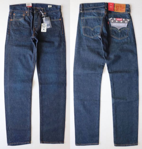 超歓迎 USA製 コーンデニム ホワイトオーク 赤耳 セルビッジ 米国製 リーバイス 新品 定価18000 アメリカ LEVIS 511 OAK WHITE L32 W28 04511-2303 W28 超歓迎 USA製 コーンデニム ホワイトオーク 赤耳 セルビッジ 米国製 リーバイス 新品 定価18000 アメリカ LEVIS 511 OAK WHITE L32 W28 04511-2303 W28