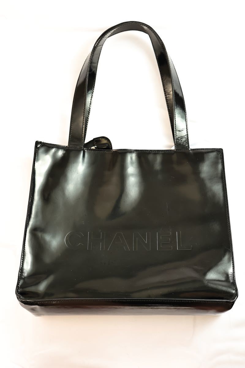 シャネル エナメル ココマーク ショルダーバッグ CHANEL 